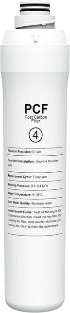 ROPOT PCF Filter Compatible with Bluevua RO100ROPOT RO100ROPOT-UV