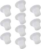 For HEPA Filter for Car Vacuum, Washable Reusable Vacuum Filter Replacement 10 Pack, Car Vacuum Cleaner Filter Set for Vehicle - 52x40x28mm