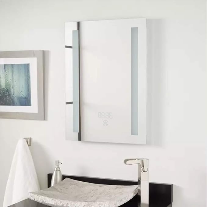LED Bathroom Mirror with Demister Pad and Touch Switch (50x70)