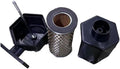 Air Compressor Filter for 2090 Hexagonal Twin Cylinder Air Compressors Offering Enhanced Filtration and Noise Control Features