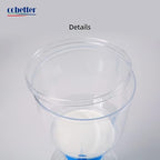Pack of 4 Diposable Vacuum Filter Units 1000mL 0.2μm PVDF Hydrophilic Membrane