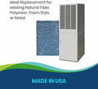 Natural Fiber Hog Hair Furnace Door Filter for Mobile, Manufactured and Modular Homes (16 x 20)