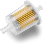 FUEL FILTERS INDUSTRIAL HIGH PERFORMANCE UNIVERSAL INLINE GAS FUEL LINE 3/8" 10 Pack