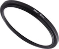 58-62mm Step-Up Ring Adapter, 58mm to 62mm Step Up Filter Ring for 58mm Lens Mount 62mm for DSLR Lenses and ND UV CPL IR Filters （58-62mm）