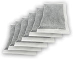 Green Piece® Activated Charcoal Air Filters for Odor Removal - Compatible with ITouchless Trash Cans - Not made or sold by iTouchless - Made and sold by Green Piece - Pack of 6