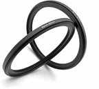 95 to 82mm Metal Step Rings, 95mm to 82mm Step Down Ring Filter Ring Adapter for 95mm Camera Lens & 82mm UV CPL ND Filters Hoods Caps LingoFoto
