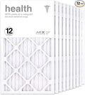 AIRx Filters 14x25x1 Air Filter MERV 13 Pleated HVAC AC Furnace Air Filter, Health 12-Pack, Made in the USA