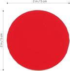 Educational Color Filter Boards 9 Pieces Circular Transparent Color Film Sheets 1.96X1.96 Inch for Lighting Effects Correction and Cognitive Learning Tools