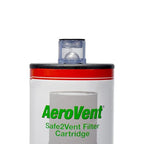 AeroVent 1X Aerosol Can Disposal System with Can Counter (Part #10004700) | Punctures Cans Up to 3" Diameter & 9.75" Length | Safe2Vent Filter | Heavy-Duty Steel | Compliant in 50 States | Made in USA