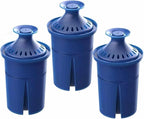 Elite Water Filter Lasting 6 Months-Efficient Long-Life Elite Filter, Replacement for Brita Pitcher Water Filter and Dispensers, Etc.,BPA FREE,2 Count(Blue)