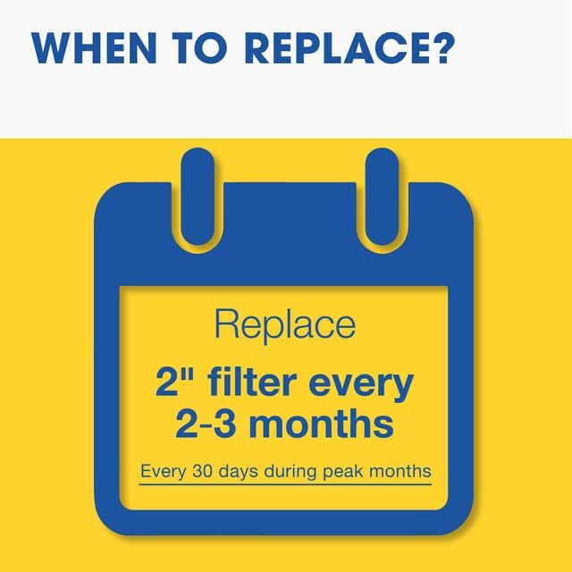 Aerostar 14x18x2 MERV 11-6 Count - Pleated Furnace & Air Conditioner Filters - Removes Dust, Cold & Flu Germs, Lint, Mold, Pet Dander, Allergy-Causing Pollen, Smog & Smoke