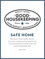 Safe Home® 12-in-1 Drinking Water Test Kit – DIY Testing for Hardness, Copper, Nitrate, Fluoride, Iron, and More – City Taps or Well Water – 10-Strips Issue a Total of 120 Tests/Kit