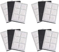 Water Fountain Filters Compatible Replacement for Drinkwell Platium Pet Dog Cat Fountain Premium Charcoal Filters 12 Pack