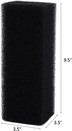 ALEGI Bio Sponge Filter Foam Cut to Fit Media 9.5"x3.5"x3.5", Replacement Insert Compatible to AC 110
