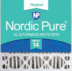 Nordic Pure 20x20x5 (Actual Size: 19 5/8 x 19 7/8 x 4 3/8) Honeywell/Lennox Replacement MERV 14 Air Filter 1 Pack