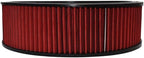 A-Team Performance 14x4 Air Filter Element - - 14" x 4", Round High Flow Performance High Flow Filter - Washable & Reusable Media