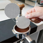 watchget 53 Espresso Puck Screen - Lower Shower Screen - 1.7mm Thickness Metal Reusable Coffee Filter for 54mm Protafilter Basket 316 Stainless Steel 150μm