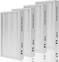 4 Pack F1 Replacement Filter, F1 H11 True HEPA Filter Replacement Compatible with 3M C01 T02 Room Air Purifier for FAP-C01-F1, FAP-T02-F1, FAP-C01BA-G1, FAP-T02WA-G1