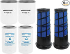 2SET 30-00471-20 30-01090-05 30-00463-00 Air/Oil/Fuel Filter Maintenance Service Kit Fits for Carrier Reefer 7300 & 7500#OE 1559418 580048838 P611858 AF4219 LF9028 DBL7349