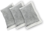 Green Piece® Activated Charcoal Air Filters for Odor Removal (Made In USA) – Compatible with ITouchless Trash Cans (Pack of 3) – Not Made by iTouchless – Premium Odor-Absorbing Filters by Green Piece®