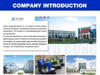 Electric Road Sweeper, Industrial Plant Sweeper, Heavy-Duty Floor Cleaner - Reinforced Main Brush for Manufacturing and Warehouse Environments