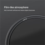 Urth 67mm Ethereal Black Mist ¹⁄₁ Diffusion Lens Filter (Plus+) - Cinematic Effect, 20-Layer Nano-Coated Light Dispersing Particles