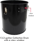 TECHTONGDA Cyclone Dust Separator 3.94inch Outlet for Vacuum Dust Collector Extractor Filter Woodworking with 13.2 Gallon Collection Drum