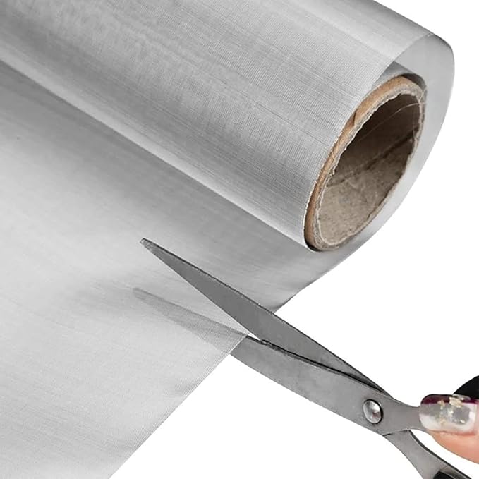 Stainless Steel Woven Wire Mesh, 250 Mesh Fine Metal Filter Screen, Tear-Resistant Mesh Panel, Kitchen Vent Mesh, Garden Insect Screen, Home Filtration Net
