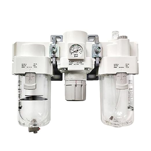 1pc Air Combination Air Filter + Regulator + Lubricator AC AC-B AC60 AC60-06/10-B 06G 10G 06E 10E 06D 10D 06DG 10DG 06DE 10DE CG(AC60-06DE-B)