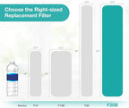 SimPure Sediment Water Filters, 5 Micron 20" x 4.5" Whole House Water Filter Replacement Compatible for SimPure DB20 Blue Housing, WGB22B, WGB32B, AP802, BB20B, BB20T, 4 Pack