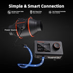 Spider Farmer Smart Air Filtration Kit 6", Inline Duct Fan, GGS Temperature Humidity Controller with App Control, Carbon Filter Combo, 13Ft Ducting, Ventilation System for Grow Tent, Hydroponics