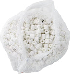 CNZ Premier Bulk Bio Ceramic Rings Filter Media for Aquarium Koi Fish Pond Reef Filter (20-lbs)