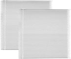 201 Furnace MeRv-10 Filter 2 Pack Compatible with Len-nox X0445 PMAC-20C, 2200, 2250 Whole-House, Space-Gard 2200 Air Cleaner Purifiers Replacement
