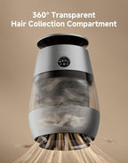 ‌Dreame Pet Air Purifier, Cleans 5,386 ft² in One Hour, 1,346 ft² for Home Large Room, NeverChange 5.4-Year Filters for Odor Purification, 360° Visual Collection of Hair, ‌Pet-Friendly Design, Grey