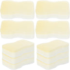 Beaupretty 15pcs Lampshade Cleaning Sponges Dry Fabric Cleaner Reusable Dust and Soot Removal for Lampshades Curtains Pet Hair and Craft Cleaning