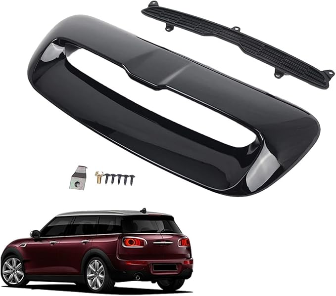 Car Front Air Intake Vent Scoop Car Air Flow Intake Hood Compatible With BMW Compatible With Mini And Cooper R55 R56 R57 R58 R59 2007-2013(Glossy black)