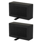 2PCS 3D Printer Activated Carbon Air Filter Cartridge For Bambu Lab X1C/P1P/P1S/X1/X1E, Air Purifier Filter Replacement Easy to Install 3D Printer Accessories Ultra-Absorption for 3D Printing Filament