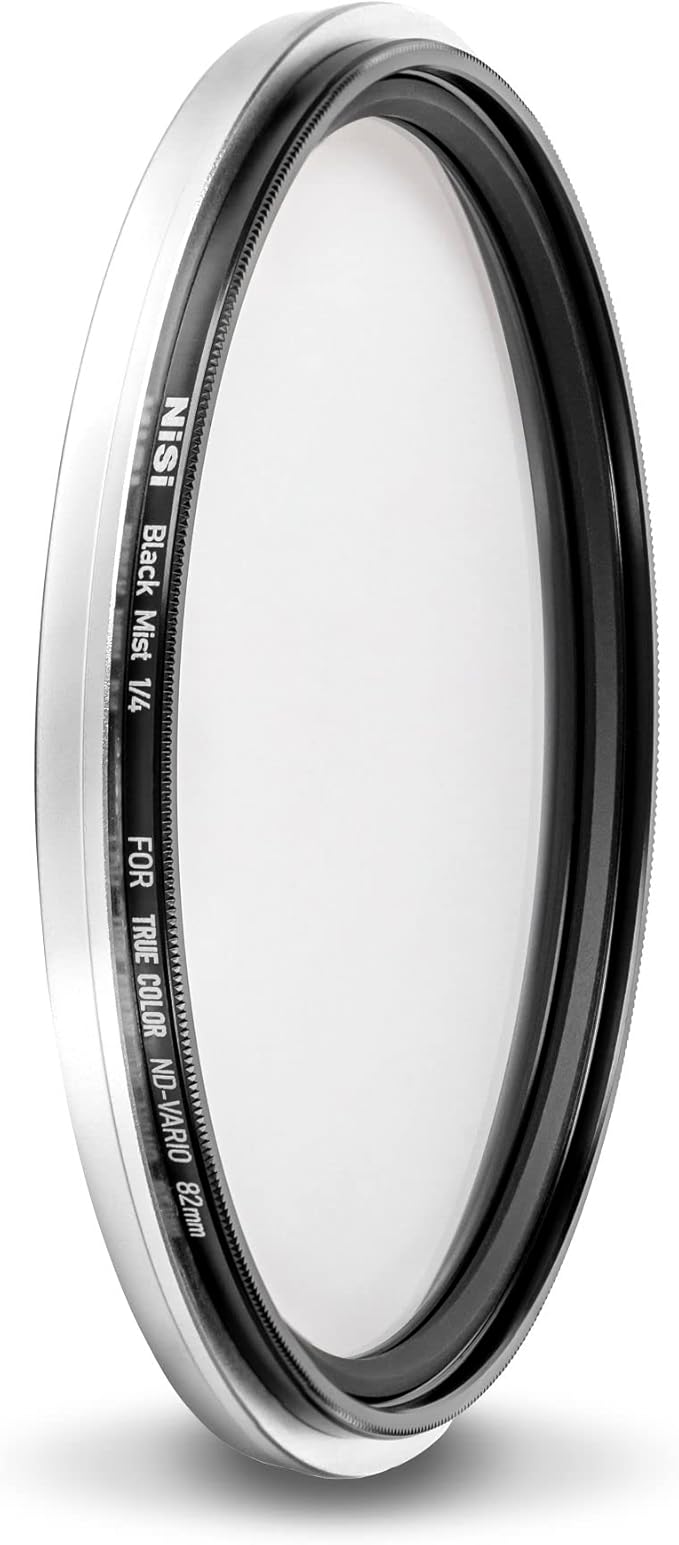 NiSi 72mm Swift 1-9 Stop VND Mist Kit | 1-5 Stops VND, 4-Stop ND, and Black Mist 1/4 Filters | Photography and Videography