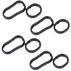 4-Pack 26345-3LAA0 Oil Filter Housing Gasket, Compatible with 2018-2020 Kia, Telluride 2020-2024 3.8L, Hyundai Genesis Palisade 3.8L Engine.Replaces 26345-3LAA0
