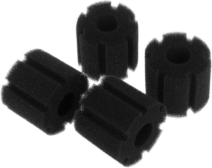 4-Pack Sponge Filter Foam Biochemical Sponge Replacement Aquarium Fish for Tank Accessories Pre SPO Aquarium Fish Tank Replacement Sponges