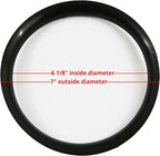 Dry Filter For Shop Vac with Mounting Ring, 17.5" Inch Paper Reusable Dry Disc Filter Compatible with Shop Vac, Ridgid, Craftsman and Other Similar Wet Dry Vacuum Cleaners