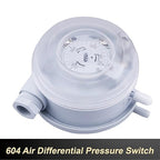 1pcs 604 Micro Differential Pressure Switch - 20-1000Pa Adjustable Air & Gas Sensor for HVAC Systems, Ventilation, Filter, Duct Alarm Use(30-300pa)