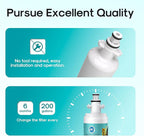 ICEPURE PRO 9690 NSF/ANSI 401 Certified Replacement for LG LT700P ADQ36006101, Kenmore Elite 46-9690 ADQ36006102 HDX FML-3 LT700PC LFX28968ST Refrigerator Water Filter and LT120F Air Filter 2 Combo