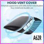 Universal Hood Vent Air Outlet Cover Compatible For Infiniti Compatible Compatible For Mazda And Tesla Hood Scoop Air Flow Intake Vent Cover