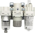Air Combination Air Filter + Regulator + Lubricator AC AC-A AC10 AC20 AC10-M5-A AC20-01/02-A 01D 02D 01DG 02DG 01G 02G 01C(AC20-02CG-A)