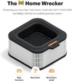 Mila Air Home Wrecker H12 HEPA Home Replacement Filter, Genuine Mila Air Filter for Renovations, Removes Formaldehyde, Dust, Odors, & Pollen, Ideal for Large Room or Bedroom