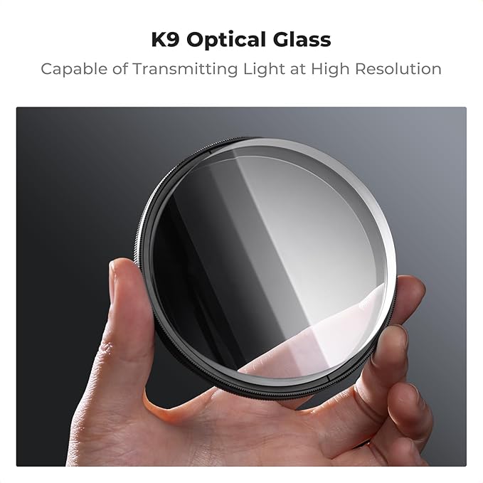 K&F CONCEPT 67mm Unilateral Blur Ghost Motion Filter Super Speed Effects for Camera Lens Clear Optical Glass with Cleaning Cloth