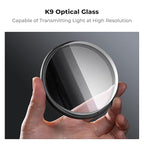 K&F CONCEPT 77mm Unilateral Blur Ghost Motion Filter Super Speed Effects for Camera Lens Clear Optical Glass with Cleaning Cloth