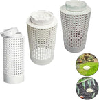 Underground Compost Bin - Efficient Farm Drainage Filter Garden Fish Pond - Sustainable Kitchen Waste Composting (200mm)(160mm)