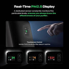 Creality 3D Printer Air Purifier, High-Dense Activated Carbon, 360°All-Round Purification, Long Filter Lifespan, 99% Filtration Efficiency, Smart Touch Control,Fit for Most FDM 3D Printers